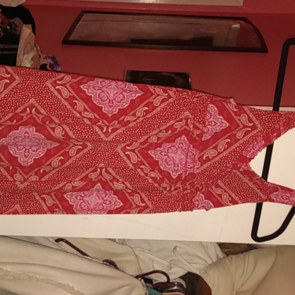 JKhaki Kids Red Bandana Sundress Size M